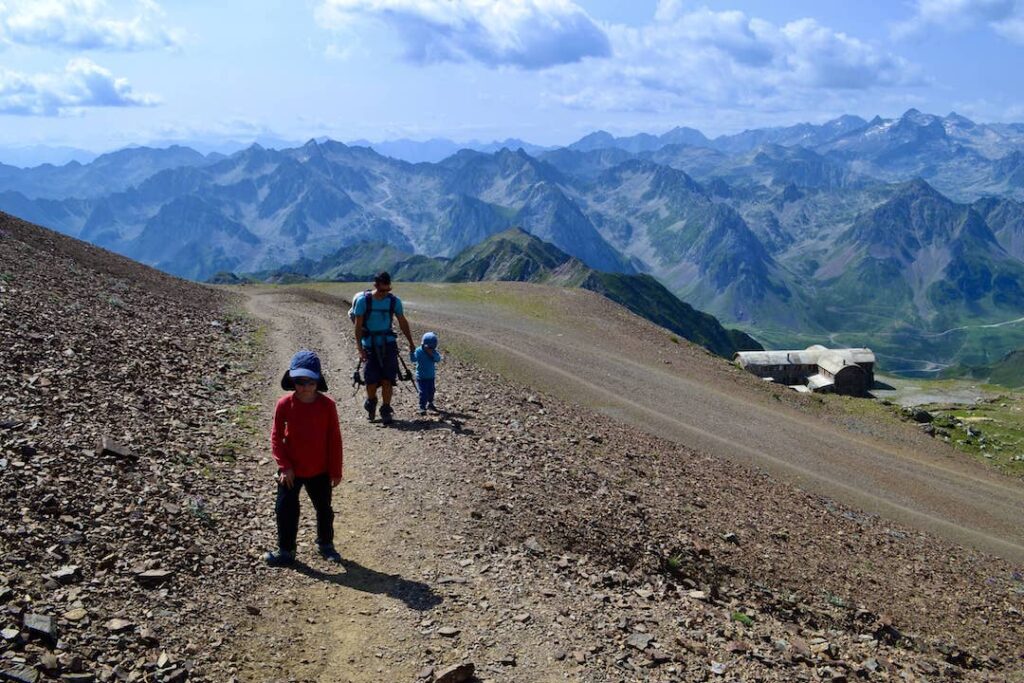 Randonnée du ic du Midi de Bigorre avec des enfants