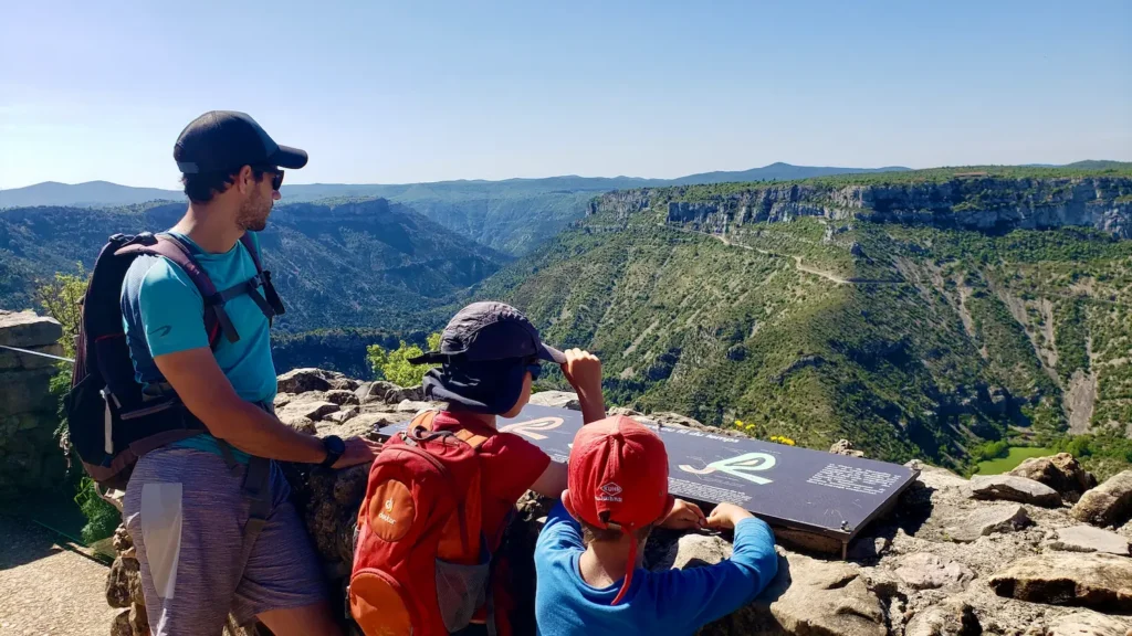 Cirque de Navacelles : bèlevédère de Blandas